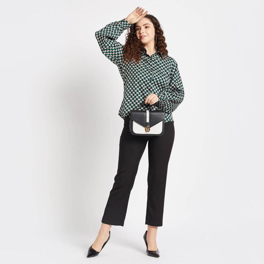 All Over Print Shirt, Dark Green, large image number null