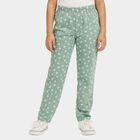 Girls' Pyjama, हल्का हरा, small