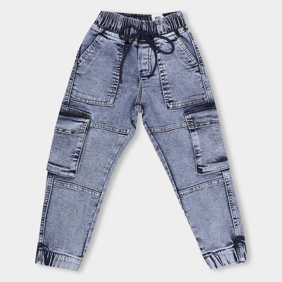 Boys' Jeans, हल्का नीला, large image number null