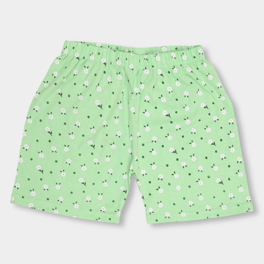 Girls' Shorts , Light Green, large image number null