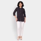 Ladies' Kurta, Navy Blue, small image number null
