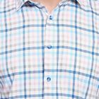 Men's 100% Cotton Casual Shirt, Light Grey, small