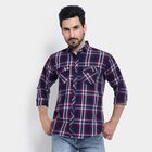 Cotton Checks Casual Shirt, Red, small image number null