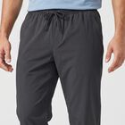 Men's Dark Grey Jogger Fit Solid Track Pants, गहरा ग्रे, small