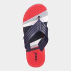 Men Printed Slip-On Flip Flops, Red, small image number null