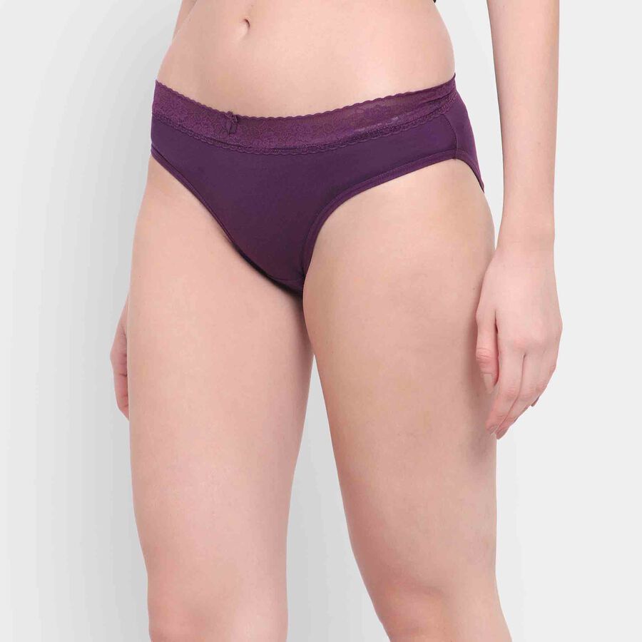 Solid Panty, Purple, large image number null