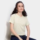Ladies' Round Neck T-Shirt , Light Green, small image number null