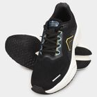 Men's Jet Black Lace-Up Sports Shoes, Black, small image number null