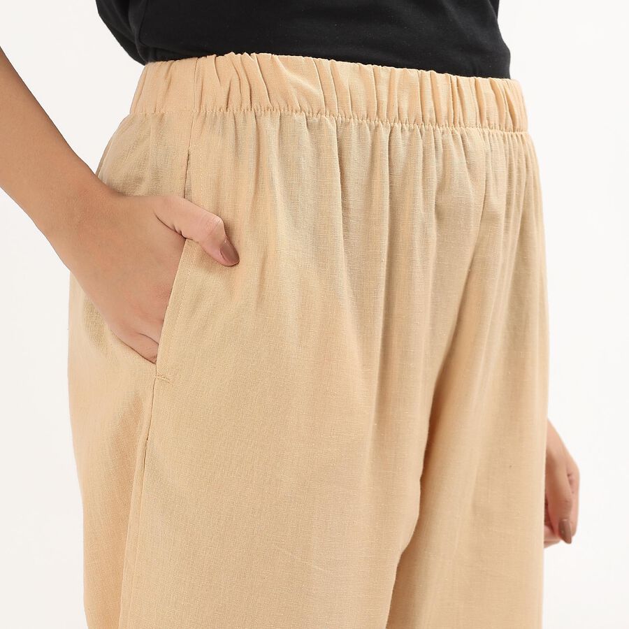 Ladies' Palazzos, गहरा पीला, large image number null