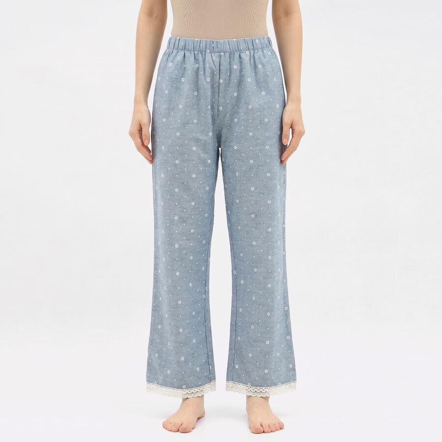 Ladies' Palazzos, हल्का नीला, large