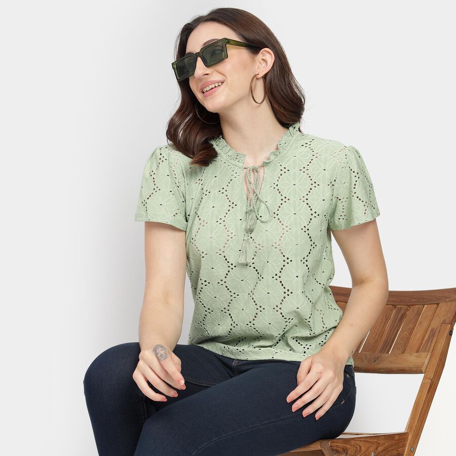 Ladies' Top, Light Green, large image number null