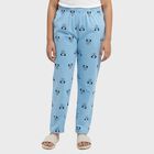 Girls' Pyjama, हल्का नीला, small