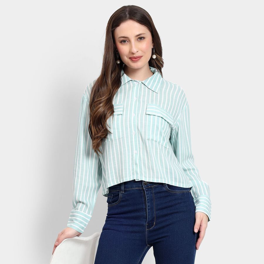 Ladies' Shirt, Light Green, large image number null