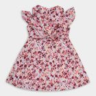 Girls' 100% Cotton Frock , हल्का गुलाबी, small image number null