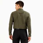 Men's Dark Olive Green Full Sleeve Classic Formal Shirt, गहरा हरा, small image number null
