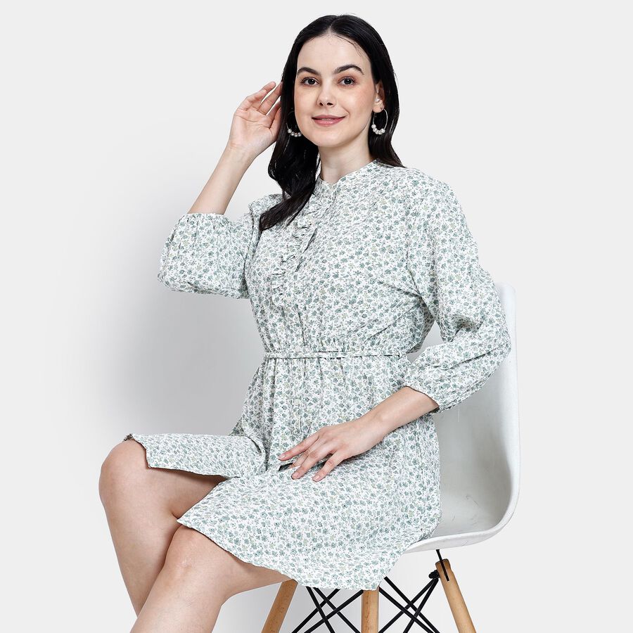 Ladies' Dress, Light Green, large image number null