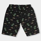 Boys' 100% Cotton Bermudas, काला, small image number null