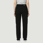 Women's Black Regular Fit Classic Jeans, Black, small