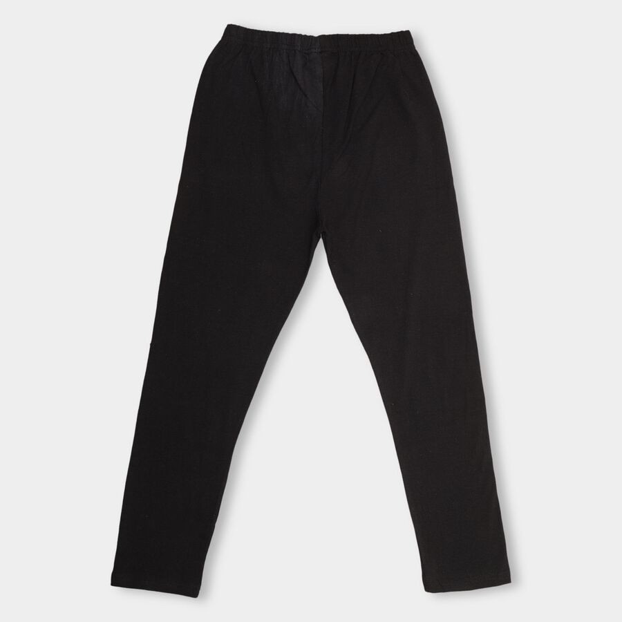 Girls' Legging , Black, large