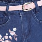 Girls' Jeans, Dark Blue, small image number null