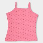 Girls' 100% Cotton Vest (Pack of 2), Pink, small image number null