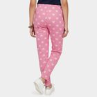 Girls' Light Pink Cotton Blend Relaxed Fit Pyjama, Light Pink, small