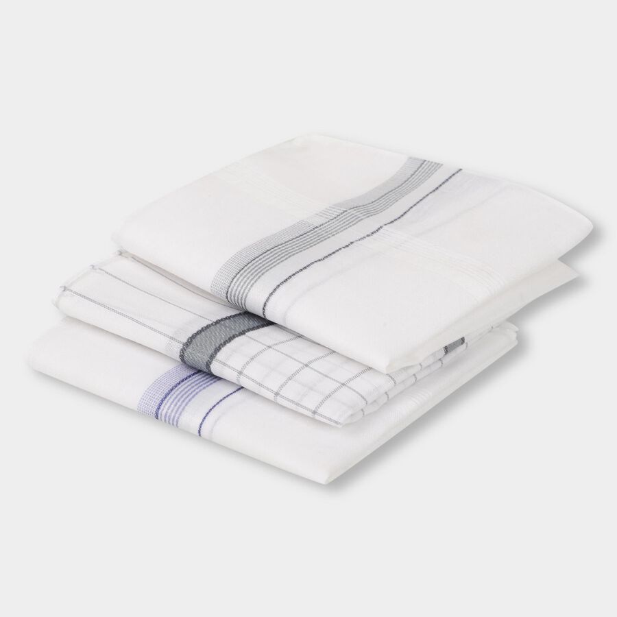 Men's Hanky, White, large image number null