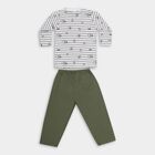 Infants' 100% Cotton Baba Suit , ओलिव, small image number null