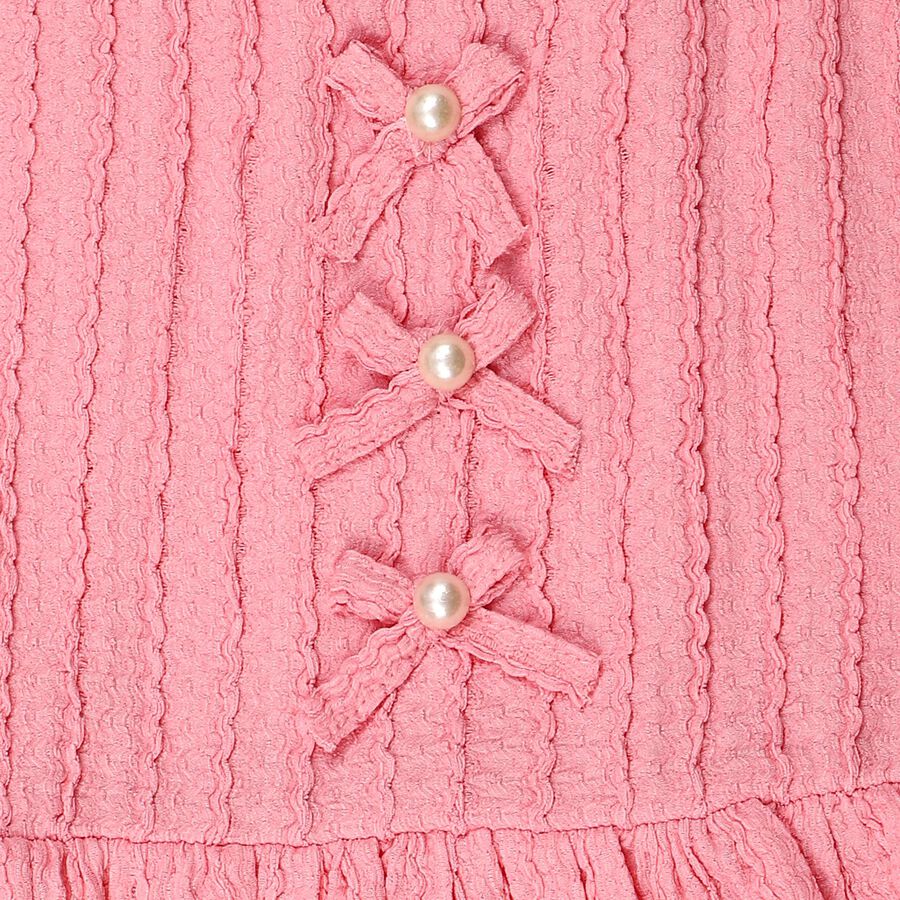 Girls' Dress, Light Pink, large