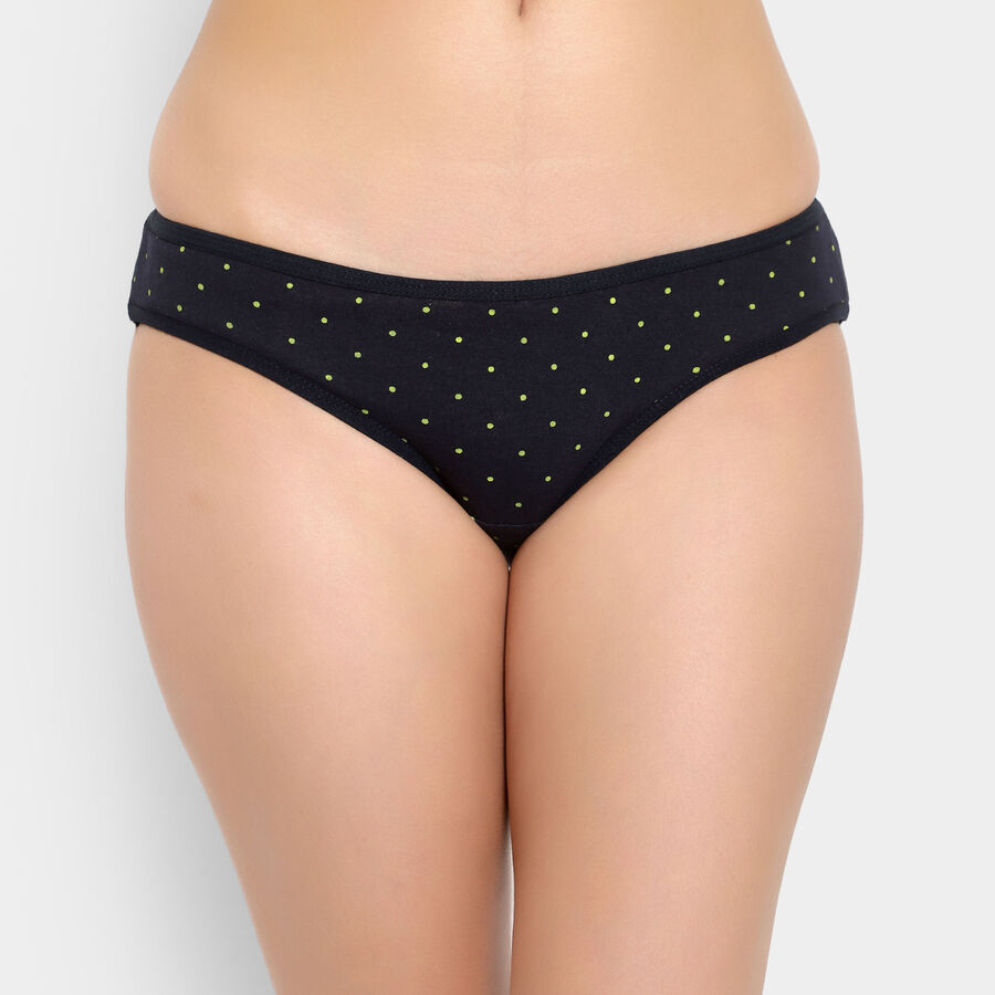 Cotton Printed Panty, Navy Blue, large image number null