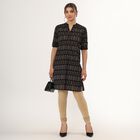 Ladies' 100% Cotton Kurta , Black, small image number null