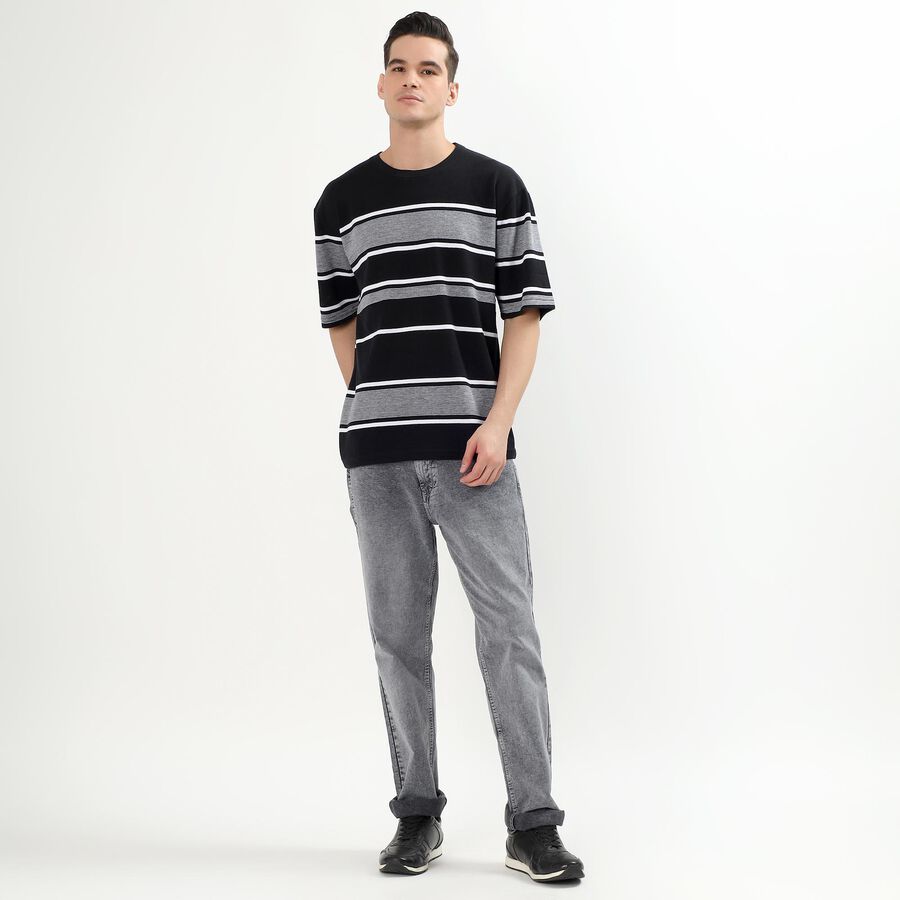 Men's Jeans, Light Grey, large