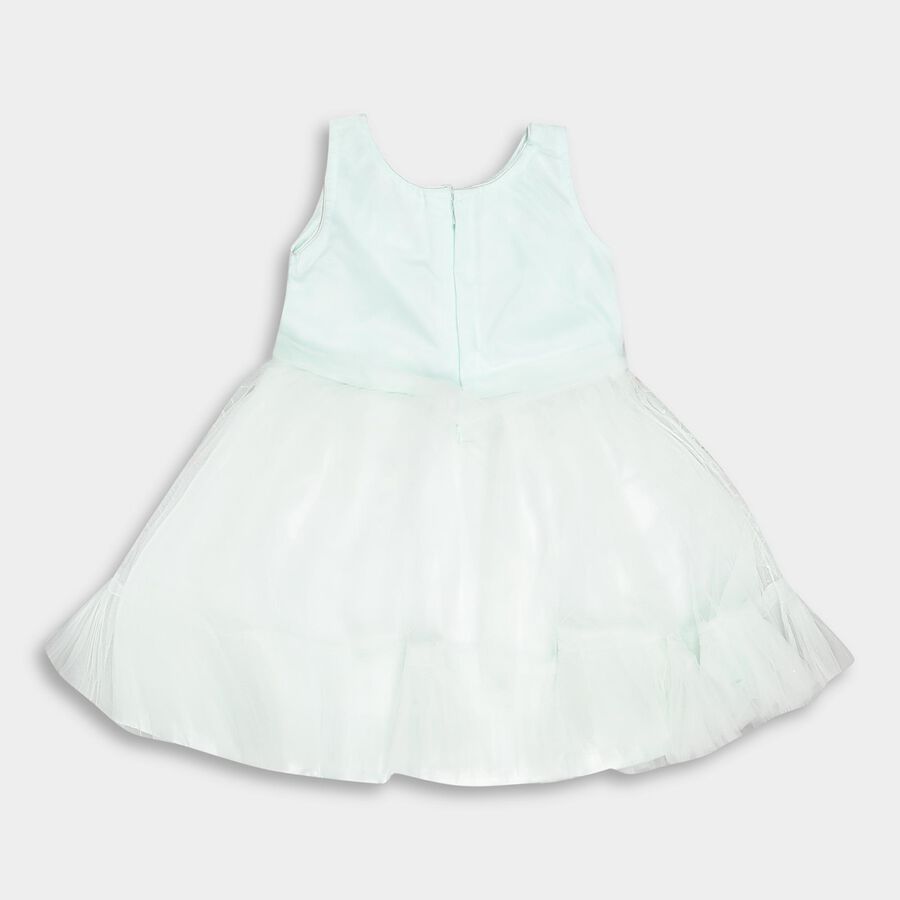 Girls' Frock , Light Green, large image number null