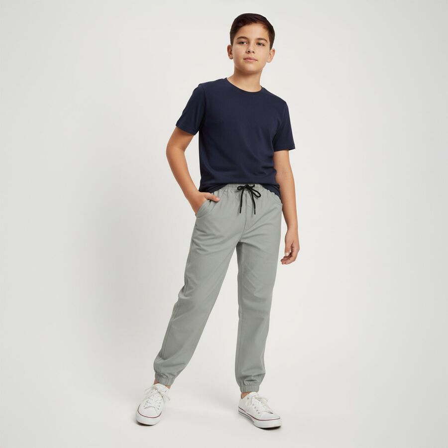 Boys' Trouser, हल्का हरा, large image number null