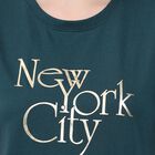 Ladies' 100% Cotton Round Neck T-Shirt , Dark Green, small