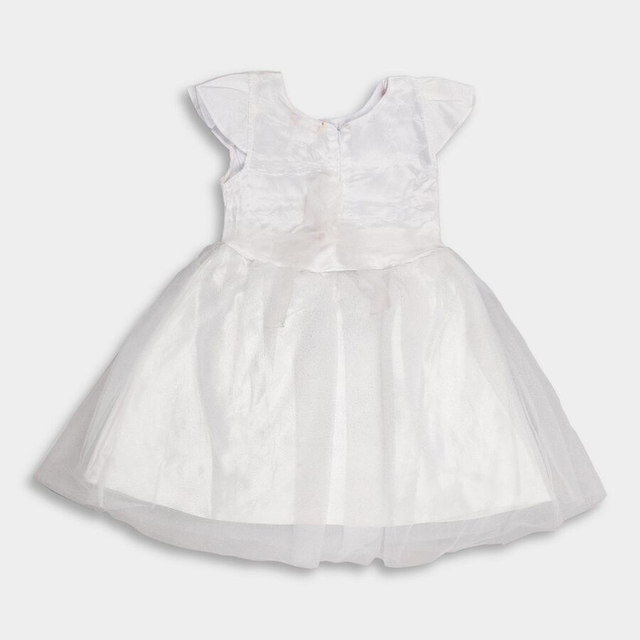 Girls' Frock, Off White, large image number null