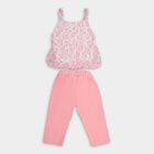 Girls' Capri Set, Light Pink, small image number null