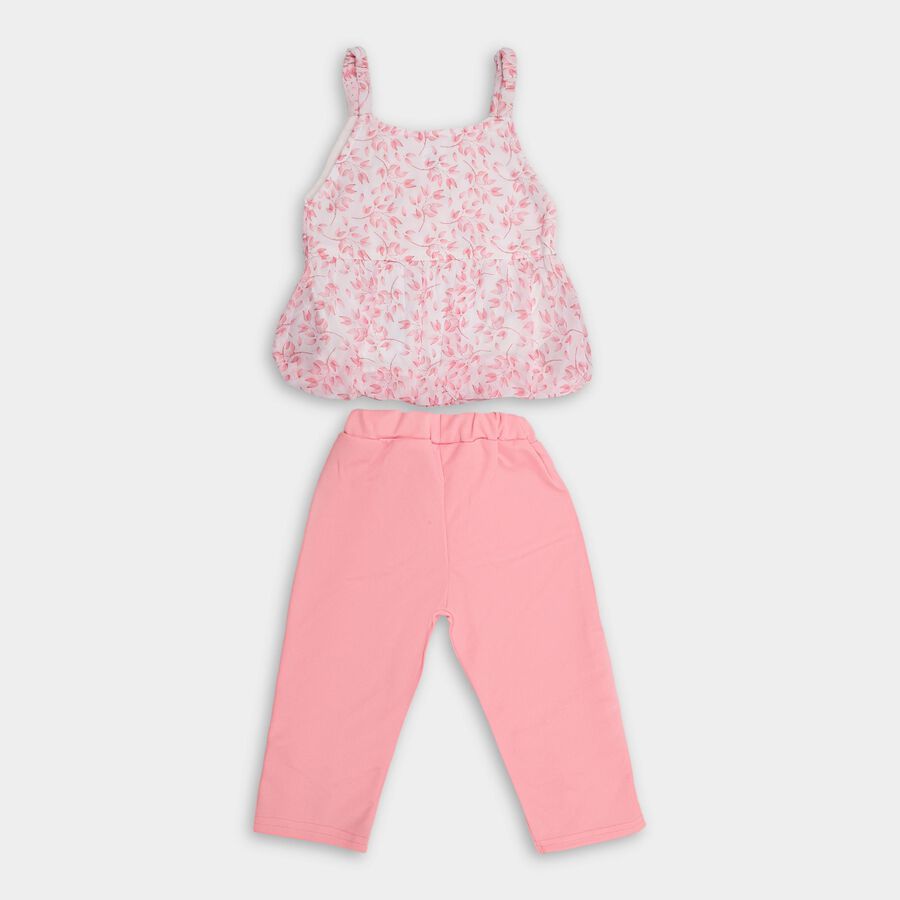 Girls' Capri Set, Light Pink, large image number null