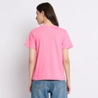 Ladies' Round Neck T-Shirt , Pink, small image number null