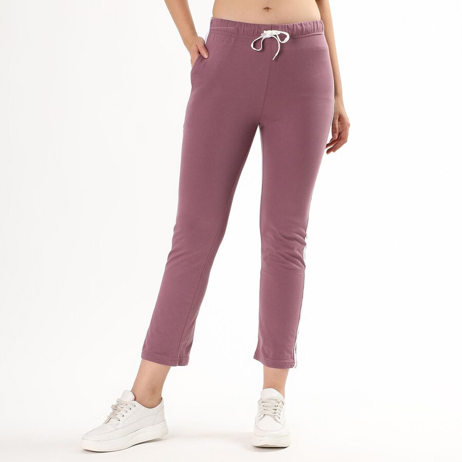 Ladies' Regular Track Pants, Purple, large image number null