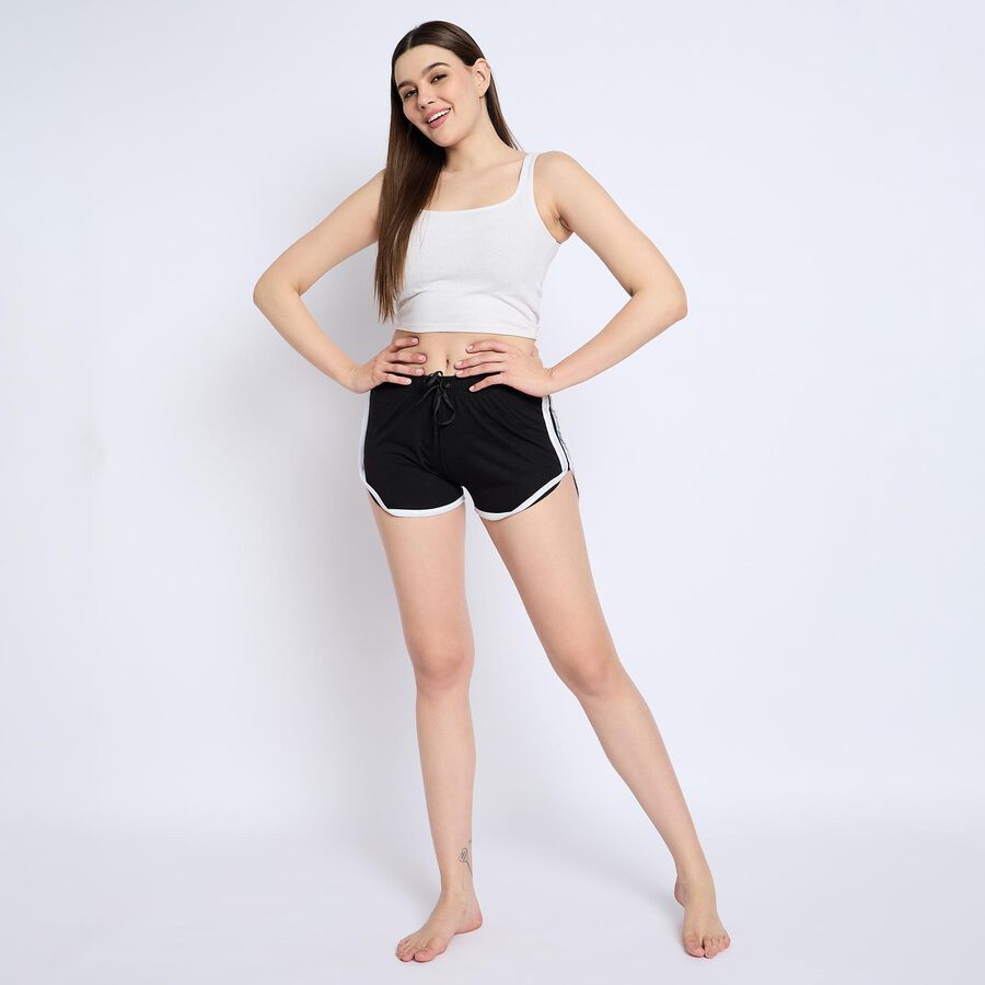 Ladies' Shorts , Black, large image number null