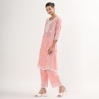 Ladies' 100% Cotton Ethnic Set , Light Pink, small image number null