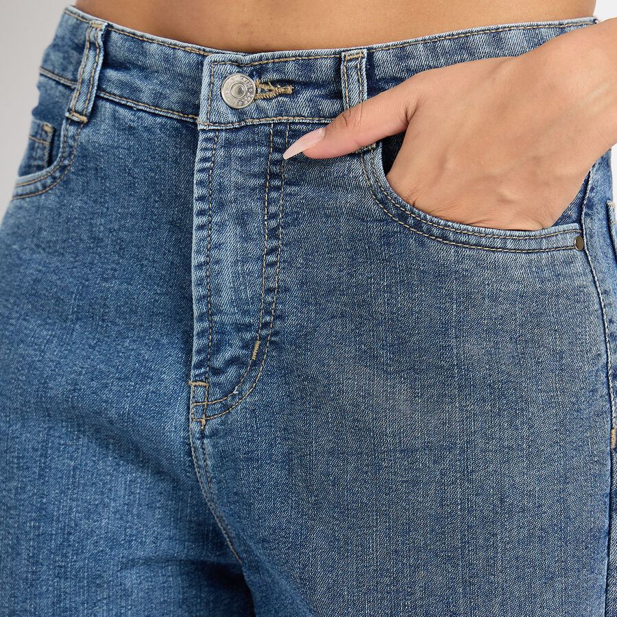 Ladies' Jeans, हल्का नीला, large image number null