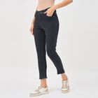 Ladies' High Rise Jeans , Dark Grey, small image number null