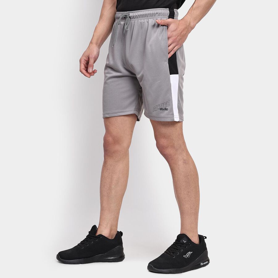 Men's Bermudas, गहरा ग्रे, large image number null