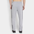 Solid Track Pants, Melange Mid Grey, small image number null