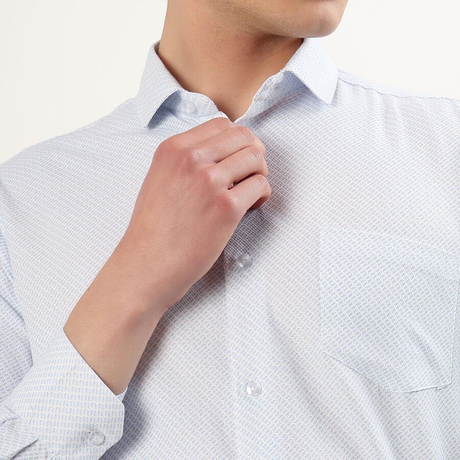 Men's Formal Shirt, Light Blue, large image number null