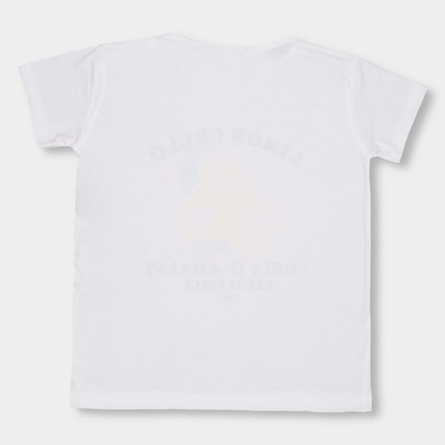 Girls' T-Shirt , White, large image number null