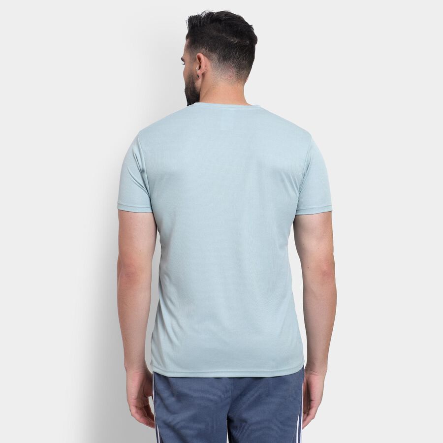 Men's Drifit T-Shirt, Aqua, large