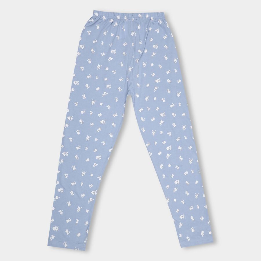 Girls' Pyjamas, मध्यम नीला, large image number null